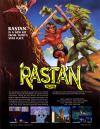 Rastan (World) Box Art Front